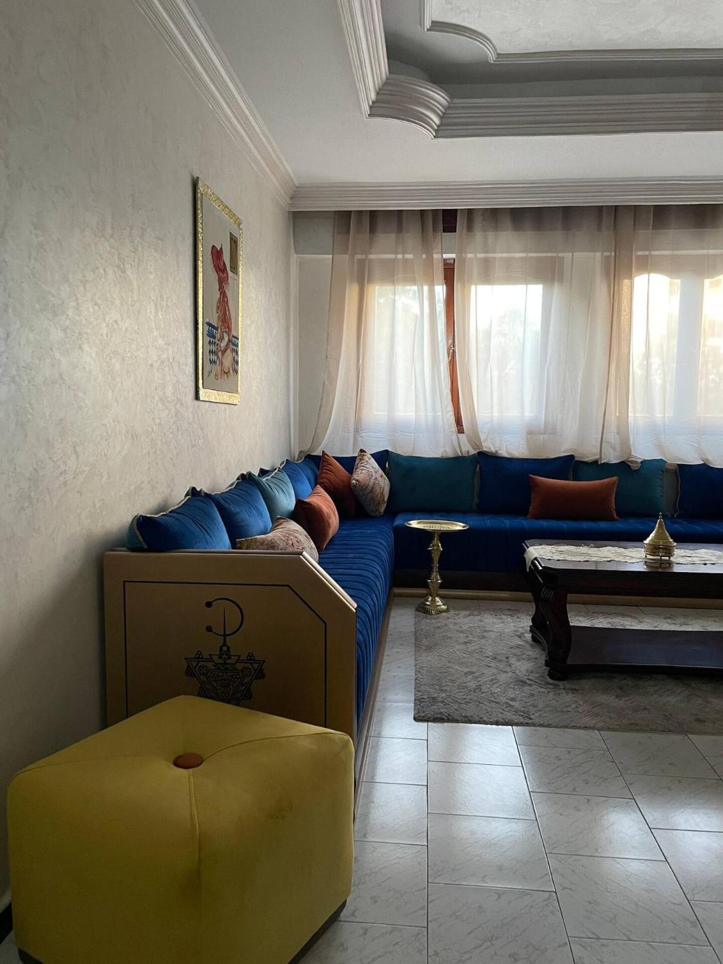 Beautiful 3-Bedroom Apt In The Heart Of Tangier Exterior photo