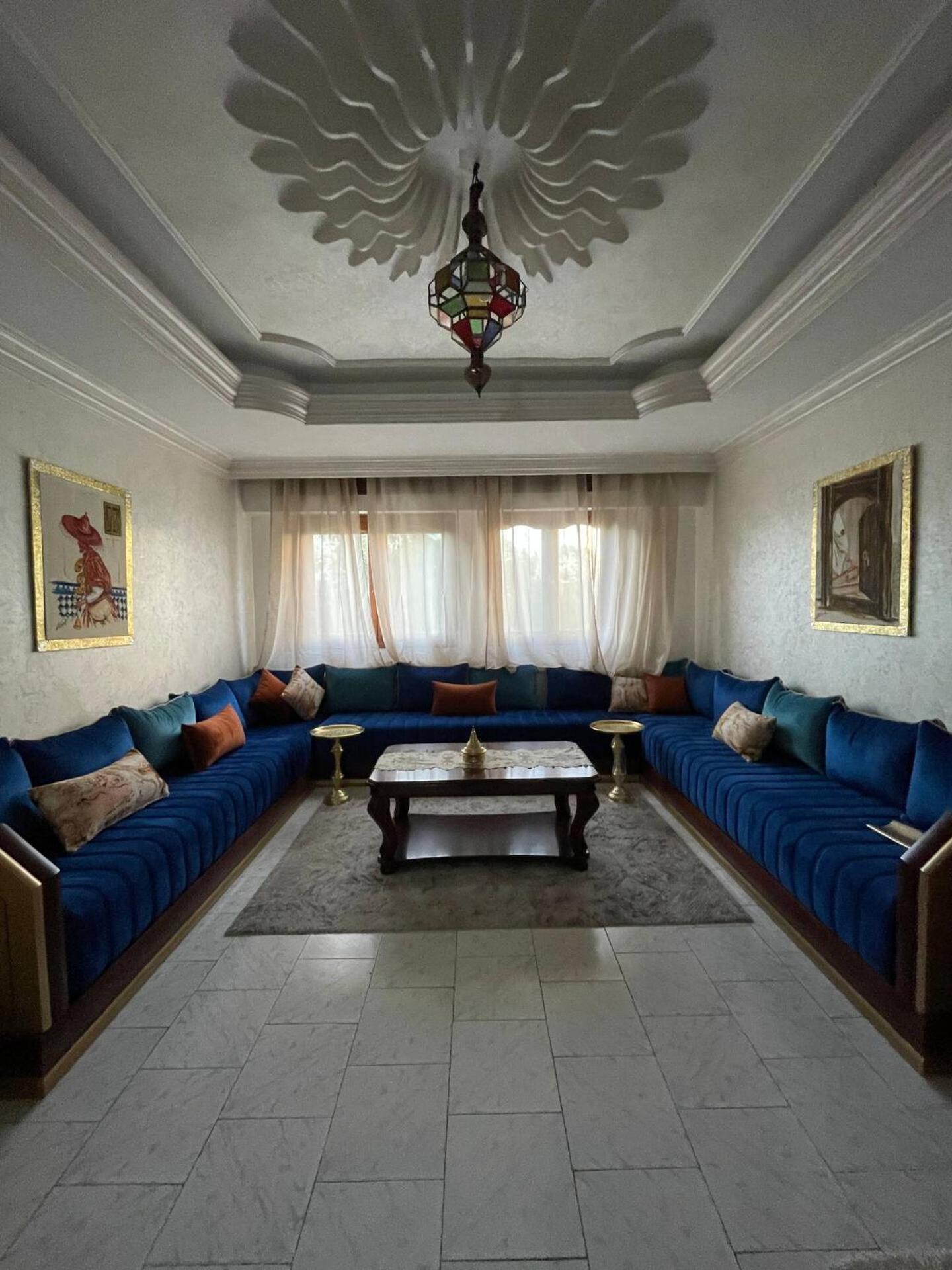Beautiful 3-Bedroom Apt In The Heart Of Tangier Exterior photo