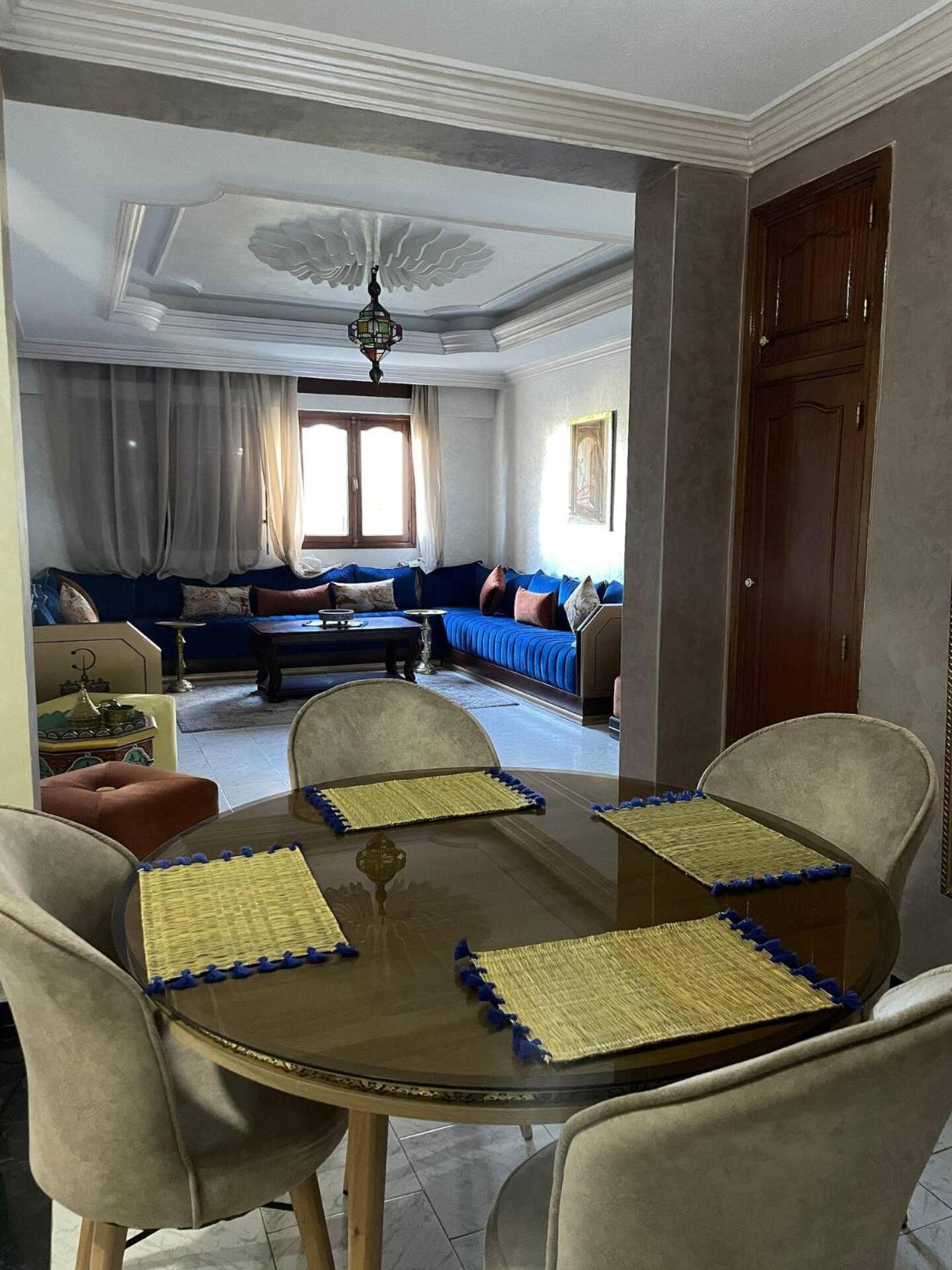 Beautiful 3-Bedroom Apt In The Heart Of Tangier Exterior photo